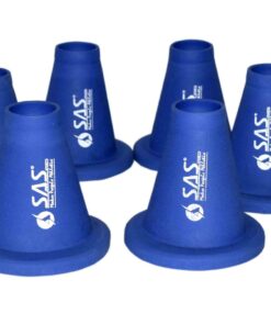 SAS SPORTS Cricket Batting Tee - Pack of 6 (Blue)
