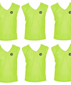 Football Training Bibs - F. Green (Set of 6)