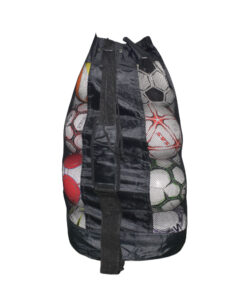 SAS SPORTS Football Carry Bag 10-12 Balls - Black