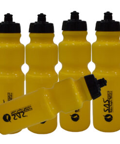 SAS SPORTS Squeezy Sipper Water Bottle (Set Of 5) – Yellow - Club